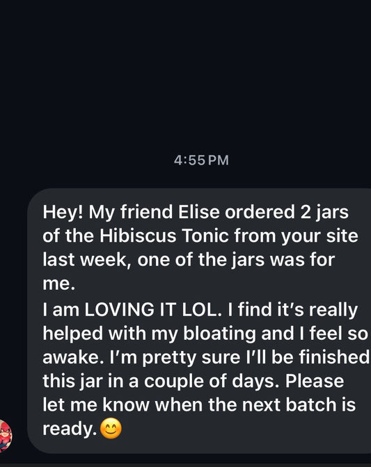 Hibiscus Herbal Root Tonic