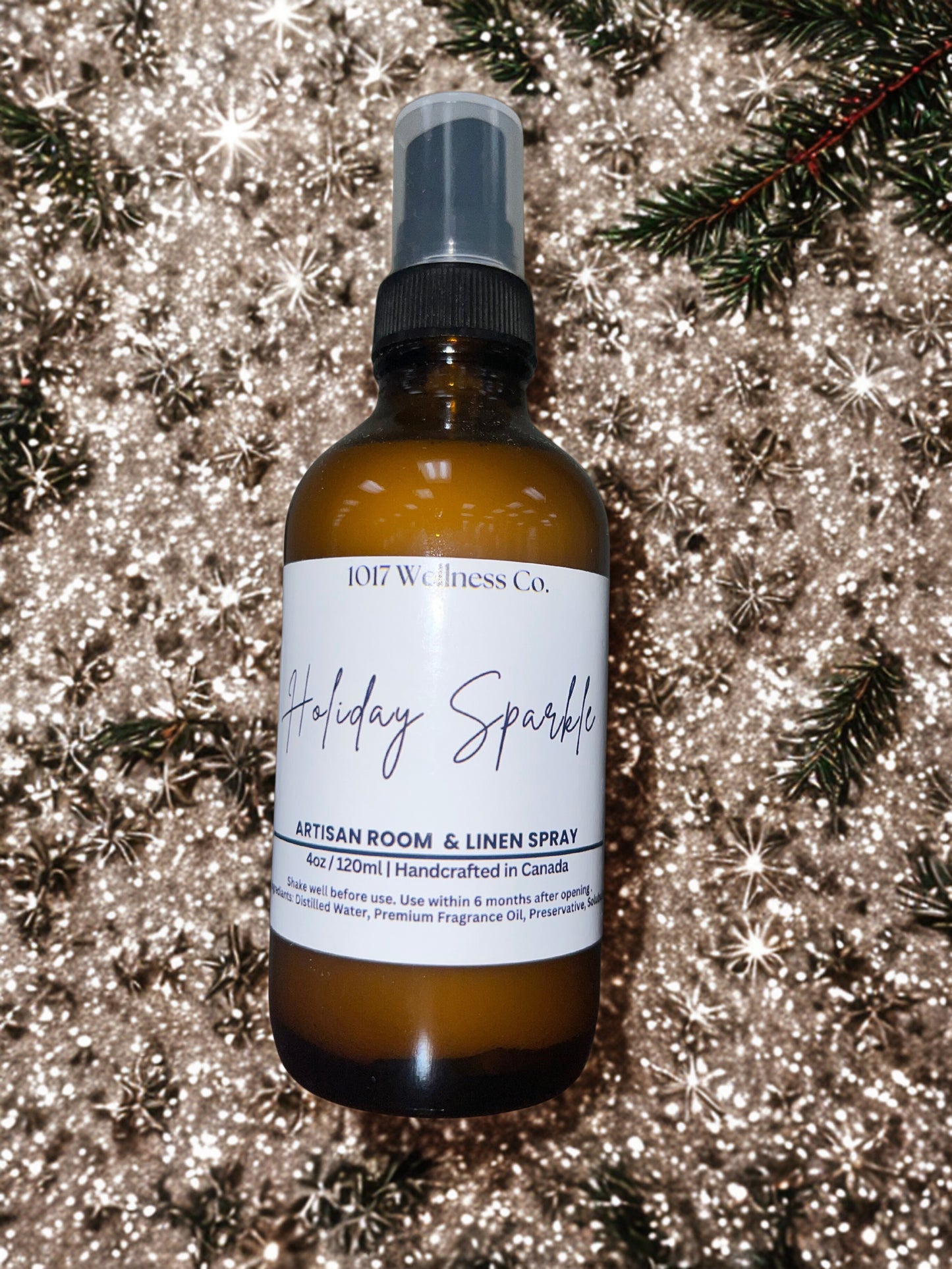 Room & Linen Spray: Holiday Sparkle