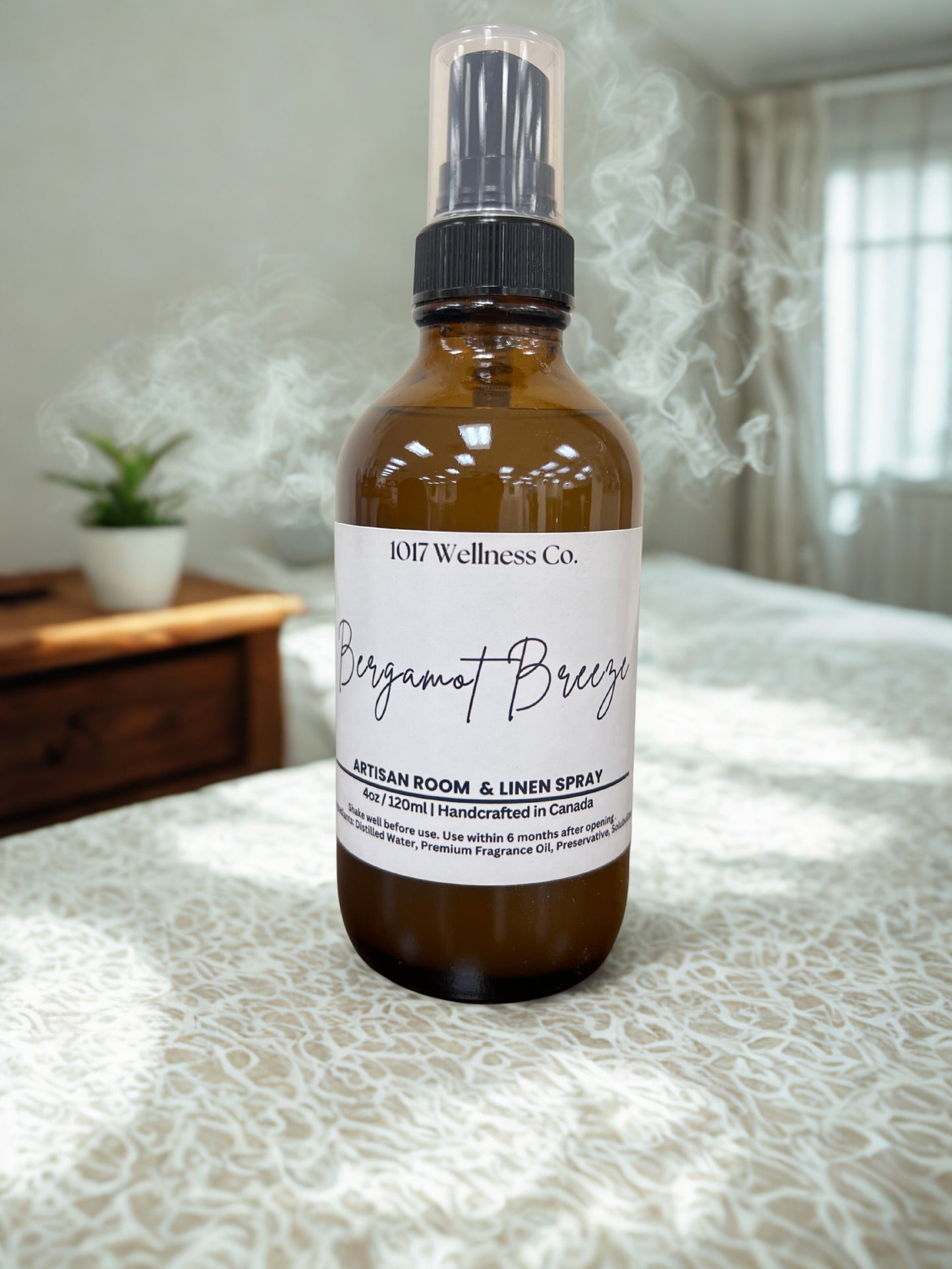 Room & Linen Spray: Bergamot Breeze