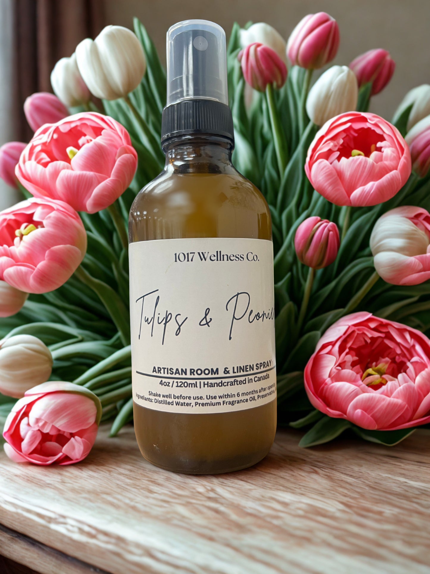 Room & Linen Spray: Tulips & Peonies