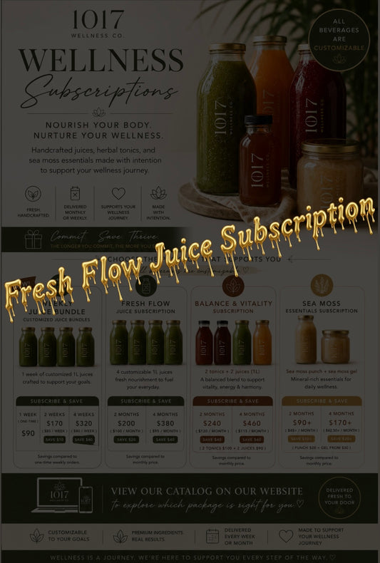 Fresh Flow Juice Subscription
